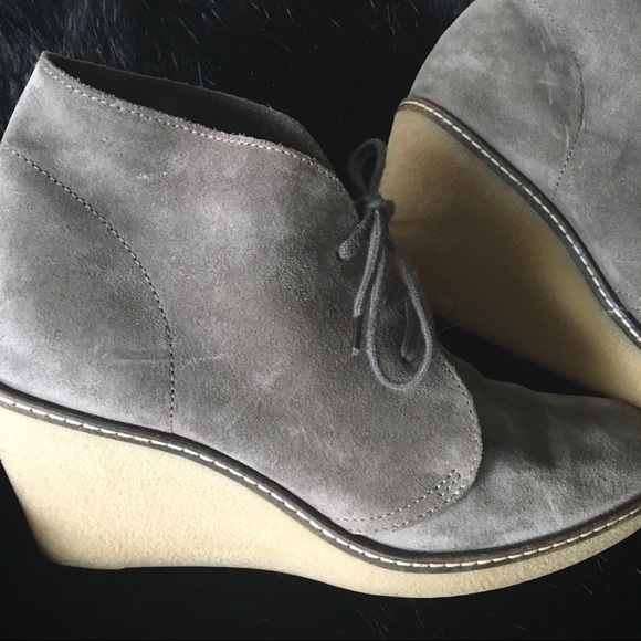 J. Crew Shoes - J. CREW Wedge Ankle Boots Booties